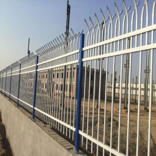 hunka Zinc steel fence with elbow